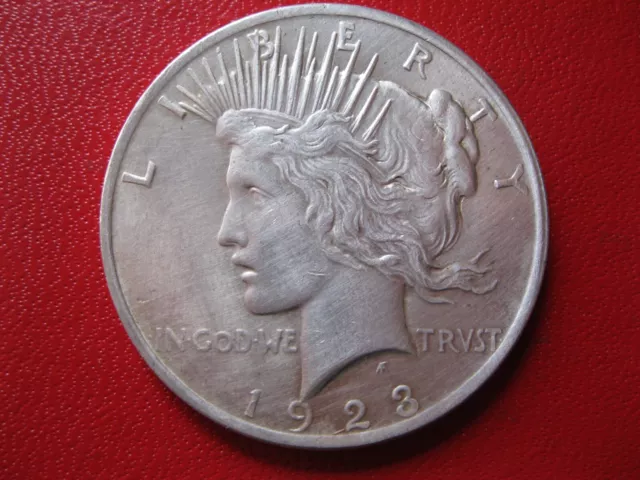 USA, 1 $ Peace Dollar 1923   900/1000 Silber