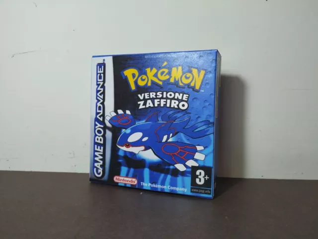 pokemon zaffiro scatola game boy box nintendo gameboy gbc gba (leggi Sotto)