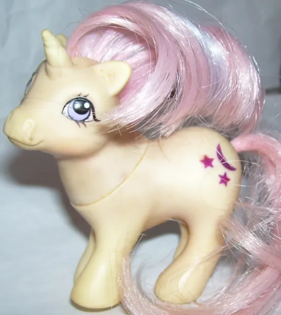 1984 Hong Kong Hasbro MLP G1 My Little Pony baby unicorn Moon Dancer moondancer