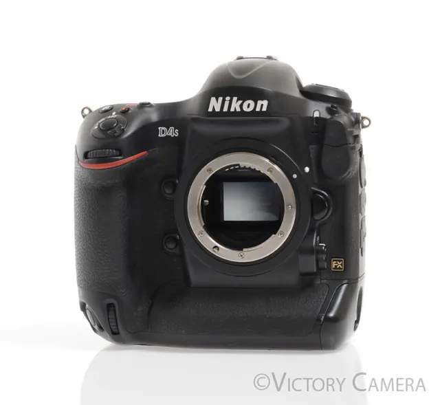 Nikon D4s FX 16.2MP Full HD Video Full Frame DSLR Camera -No CF, XQD Good-