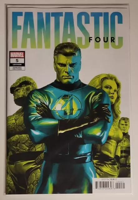 Fantastic Four #5 05/2023 Nm/Nm- Alex Ross Variant Marvel Comics 3