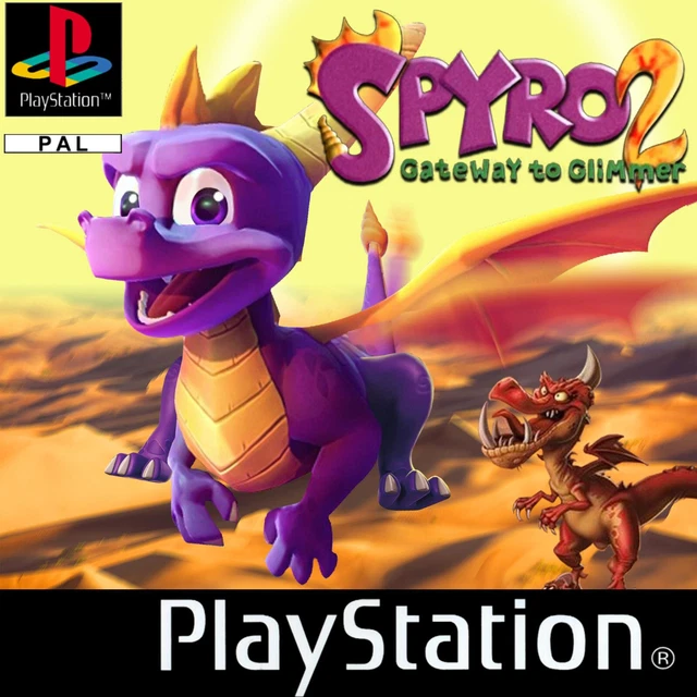 JEU PS1 SPYRO 2