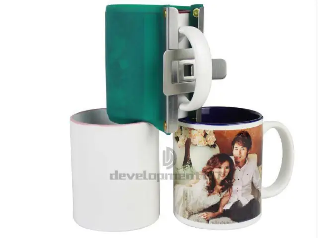 5PCS New for Printing 11OZ Sublimation Silicone Mug Wrap 11OZ Cup Clamp Fixture