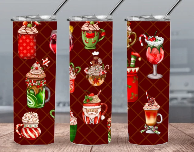 TUMBLER | Christmas Coffee Tumbler | Stainless Steel Insulated Travel Mug