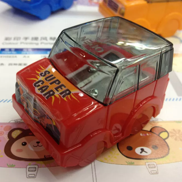 Cartoon Car Styling Pencil Sharpener Creative Stationery Pencil Sharpener CuttDB