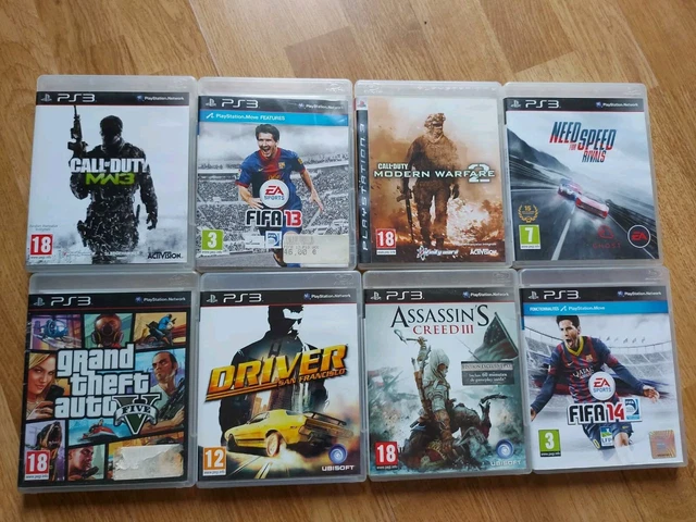 Lot De 8 Jeux PS3 – Call Of Duty, Battlefield, Homefront – Action, PEGI 18
