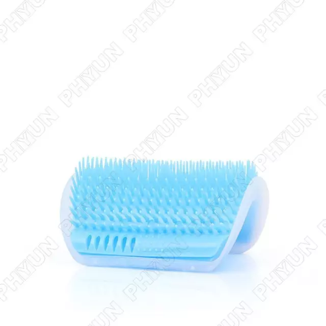 Blue Softer Cat Corner Self Brush Wall Corner Comb Corner Scratcher Pet Tool 1pc