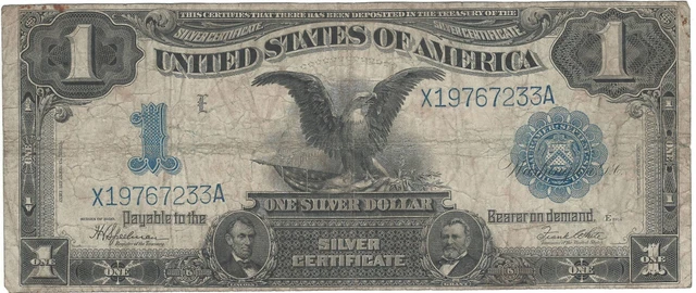 FR-236 Series of 1899 $1 Silver Certificate