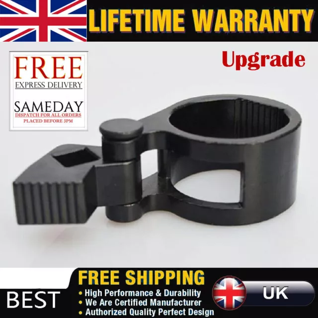 Black Inner Tie Rod Wrench 27-42mm Universal Steering Track Removal Garage Tool