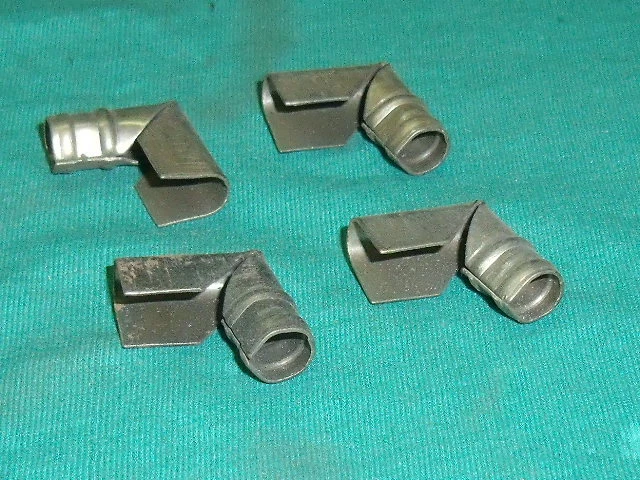 Moto Cyclomoteur Velomoteur Tandem Embouts Coudes Fil De Bougie Neufs- Nos