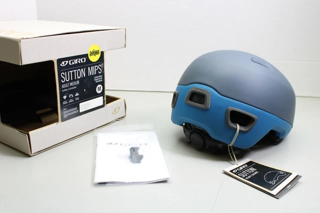 NEW GIRO SUTTON Mips Adult Sz. Medium Blue Cycling Helmet Open Box