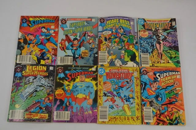 DC Blue Ribbon Digest 44 48 52 54 59 54 Adventure Comics 502 503 FN/VF Lot of 8