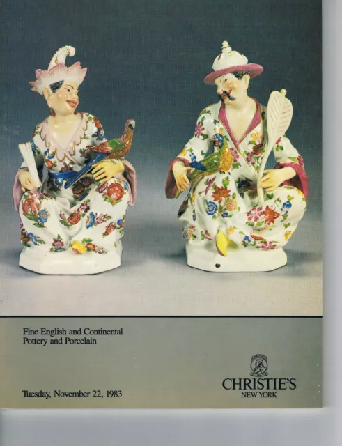 Christie's Fine English & Continental Ceramics - Meissen, Swansea, Derby, Cozzi