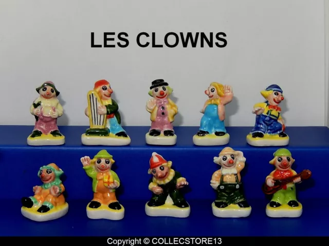 Serie Complete De Feves Les Clowns - Le Cirque