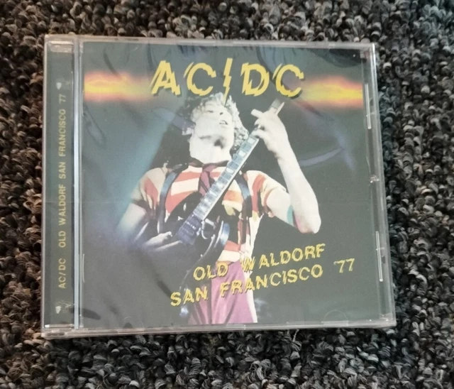 AC/DC-OLD WALDORF SAN francisco '77 CD (sealed) £4.99 - PicClick UK