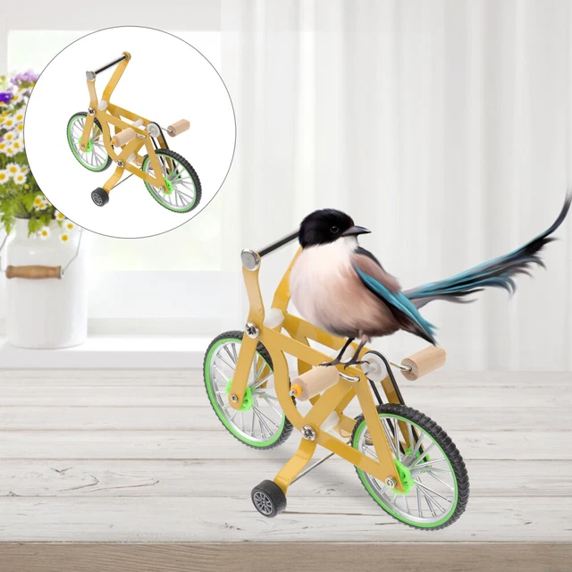 Plastik Papagei Fahrrad Vogelspielzeug Zubehör Für Papageienkäfige