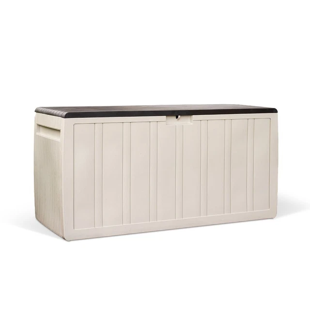 VdaXL Auflagenbox Gartentruhe Kssenbox Kssentruhe Auflagenbox Braun 149 X 99 X 93 Cm