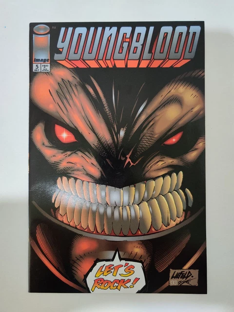 Youngblood #5 / Brigade #4 Image Comics 1993 Brigade #4 Flip-Book, Rob Liefeld