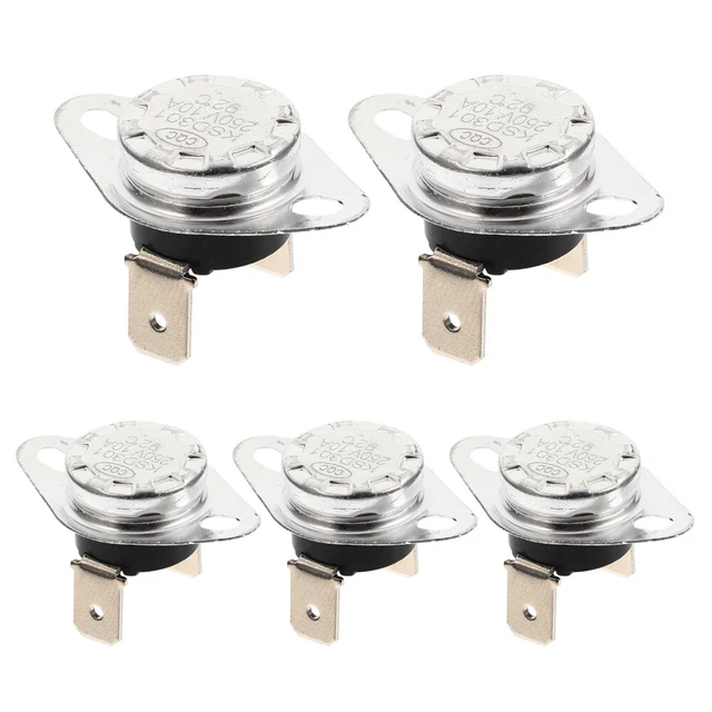 5 Pcs Temperature Switch Control Switch Thermostats Home Automatic