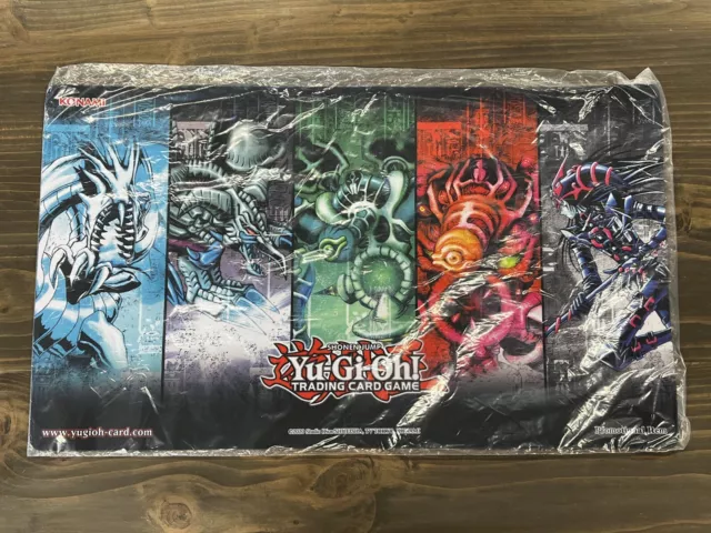 Yugioh Official Konami 25th Anniversary LOB-IOC Release Playmat Brand New Sealed