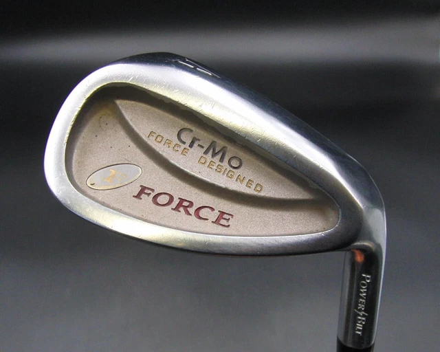 Power Bilt Force Cr-Mo Gap A Wedge Firm Flex Graphite Shaft Swing Rite Grip Power Bilt Force Cr-Mo Gap A Wedge Firm Flex Graphite Shaft Swing Rite Grip