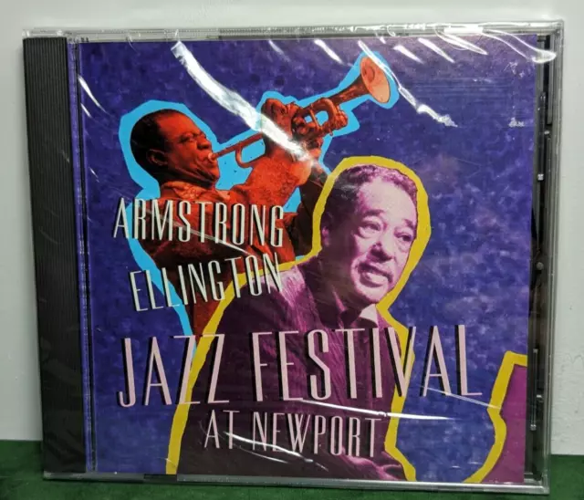 Jazz Festival At Newport Duke Ellington/Louis Armstrong CD Sealed Rare Find