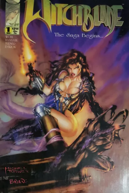 Witchblade #1 and #2 | Michael Turner | 1995 Top Cow & Image Comics