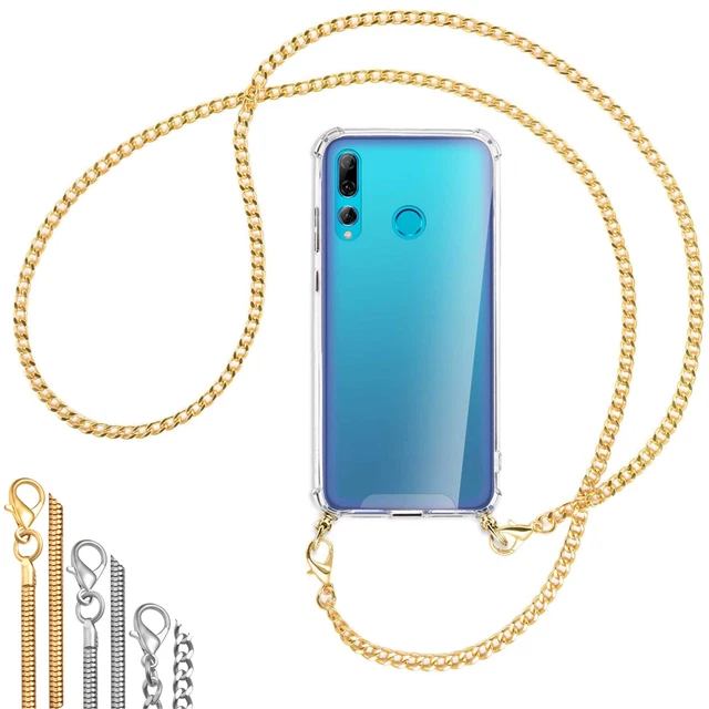 Coque Huawei P20 Lite Avec Cordon Collier Serpent - Protection Antichoc TPU Transparent