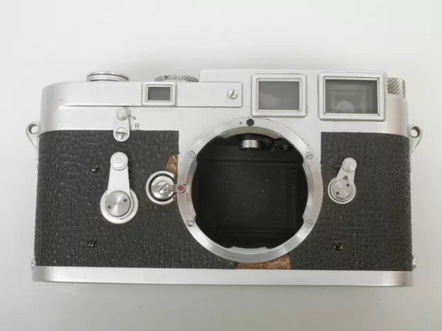 Leica M3 Gehäuse body Nr 852070 Double stroke Doppelaufzug mit Schnellladesystem 2