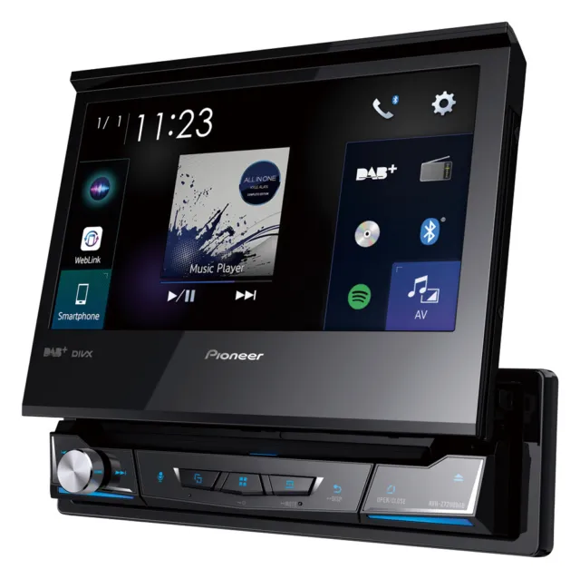 Pioneer AVH-Z7200DAB 7" Apple CarPlay Android Auto Radio DAB/DAB+ Bluetooth