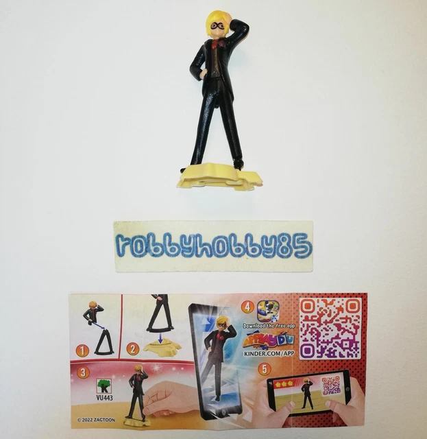 Série Complète De Figurines Miraculous VV388 à VV409 + 8 BPZ Kinder Surprise 2020/2021