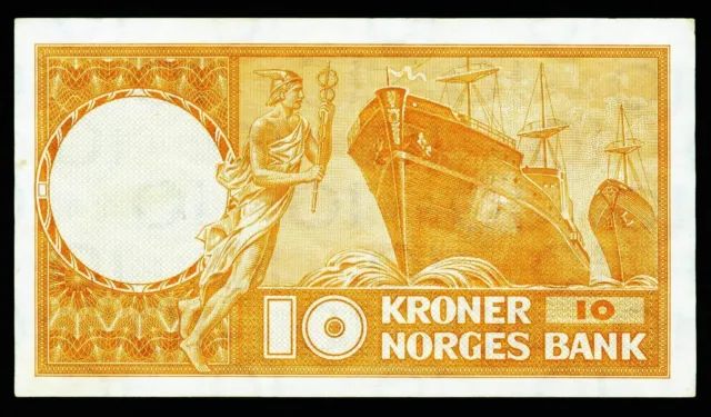 NORWEGEN. 10 Kroner 1972. 31f. 2