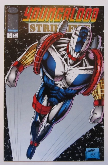 Youngblood: Strikefile # 1 Nm 9.4 Image 1993 Flip Cover Rob Liefeld & Jae Lee