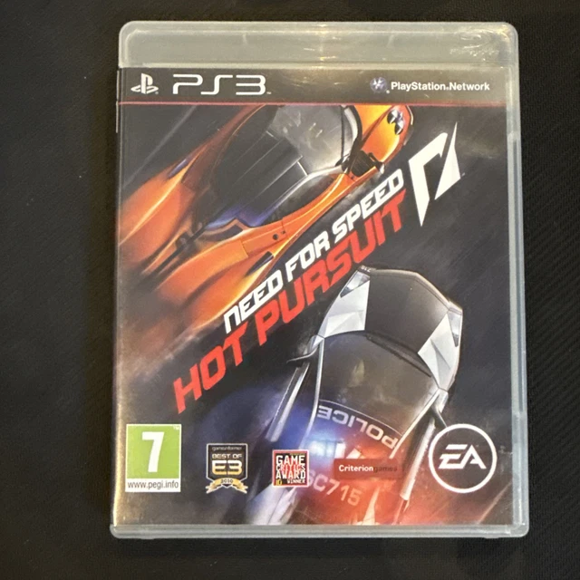 Jeu PS3 Need For Speed Hot Pursuit - Version PAL FR - Bon État Avec Boîtier