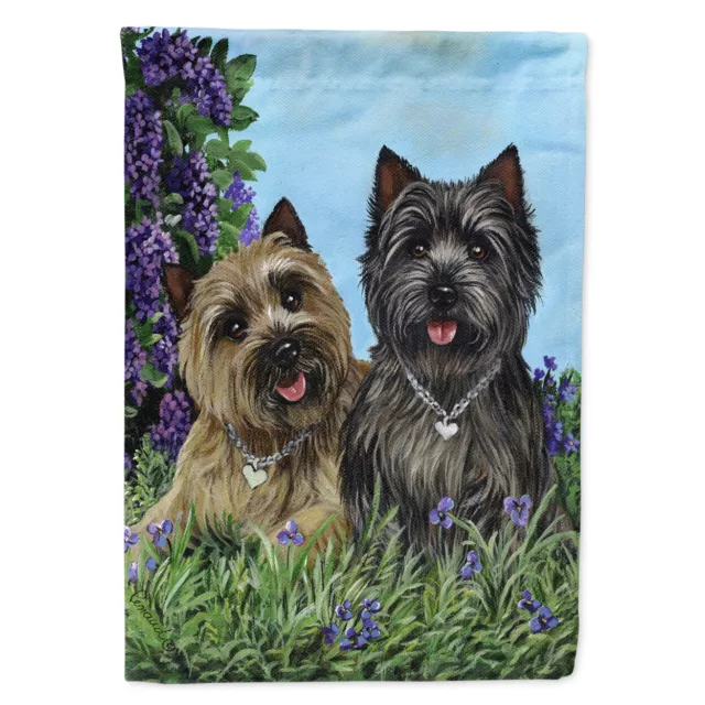 Carolines Treasures Ppp3049gf Cairn Terrier Donation Flag Garden Size  Small