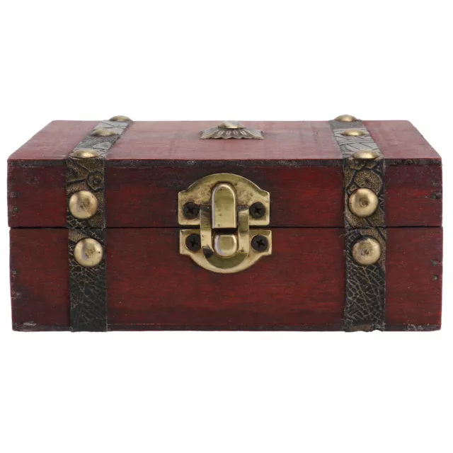 Decorative Multifunctional Retro Rectangle Jewellery Storage Box Trinket Box