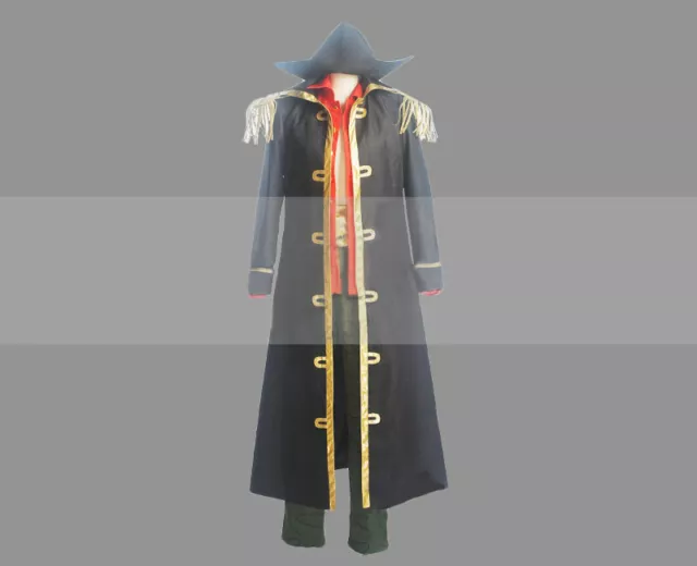 CUSTOM MADE ONE Piece Marshall D Teach Blackbeard Cosplay Costume