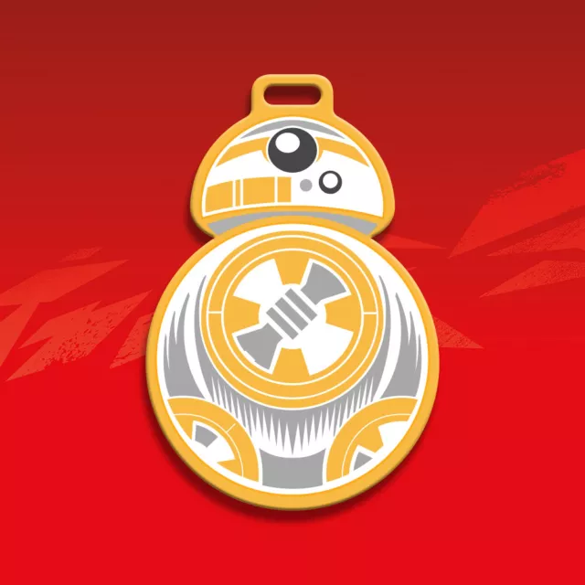 PLOX offizieller Star Wars Schlüsselanhänger Motiv BB-8