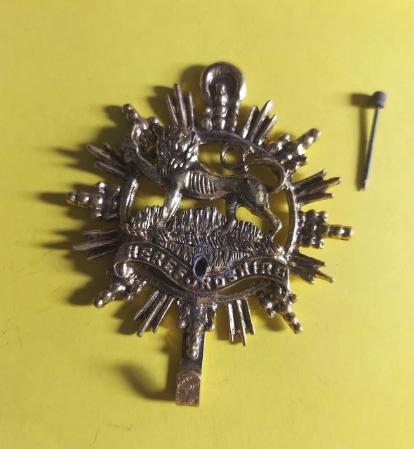 Vintage James Papalia Original Herefordshire Lion Ornate, 1963 Brass Hook Signed