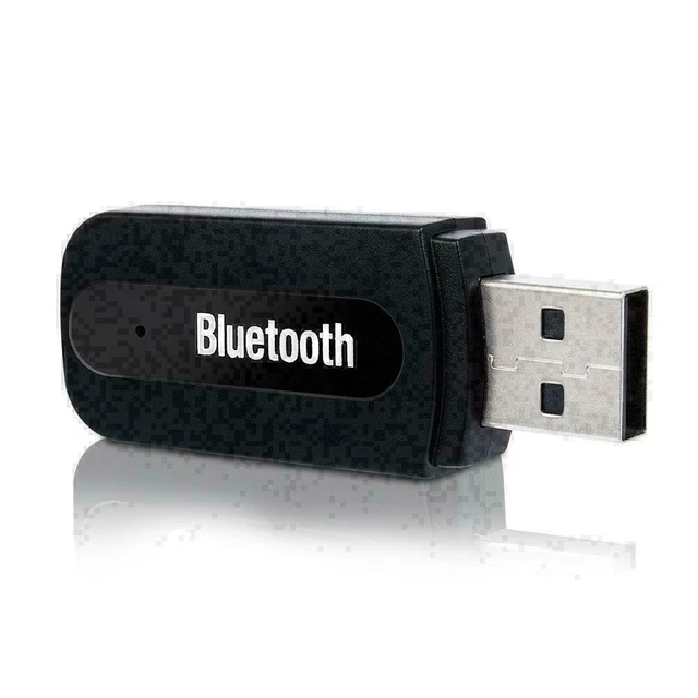 3.5mm AUX To USB Wireless Bluetooth Audio Stereo Car Hot Adapter as Q1P5 Z7U5