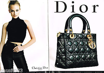 PUBLICITE ADVERTISING 104  2010  DIOR  boutique  maroquinerie sacs 