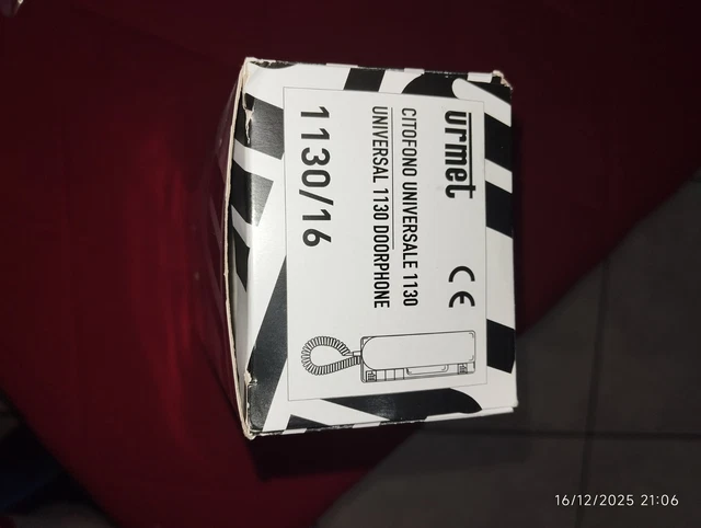 URMET CITOFONO UNIVERSALE 4 N O 1 N 1130/16 - Foto 7