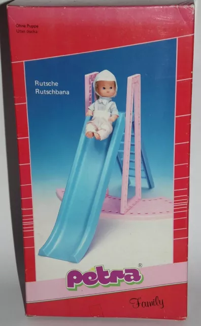 Petra Rutsche Slide OVP Baby Kinder Garten 80er 90er Jahre Vintage Family