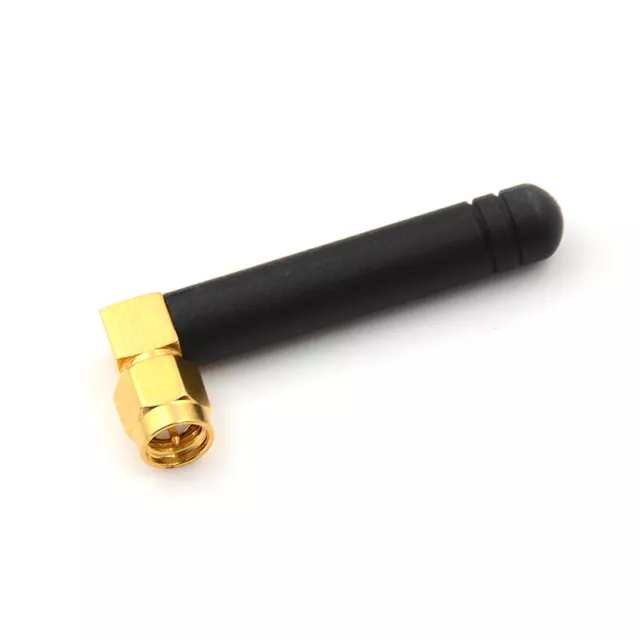 Antenna 433MHz gsm gprs 90° SMA male plug right angle 5cm ham radio:  WB