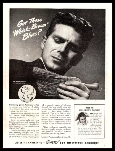 1940 Pabst Blue Ribbon Beer Bottle "Blended 33 times!" Button Vintage Print Ad