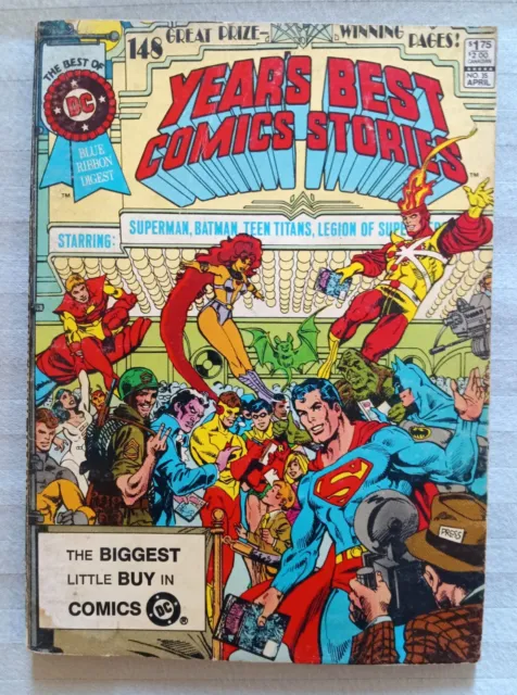 Best Of Dc Blue Ribbon Digest #35, Year's Best Comics Stories, 1983