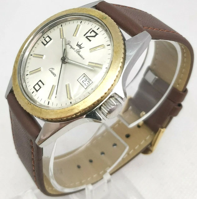 Lot 2 Montres Vintage Yonger & Bresson Années 70 — à Restaurer, Quartz HS, Visuel Exceptionnel