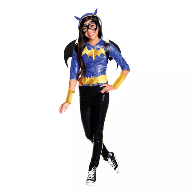 Rubies Official Deluxe Batgirl DC Super Hero Girls Fancy Dress Costume New 2