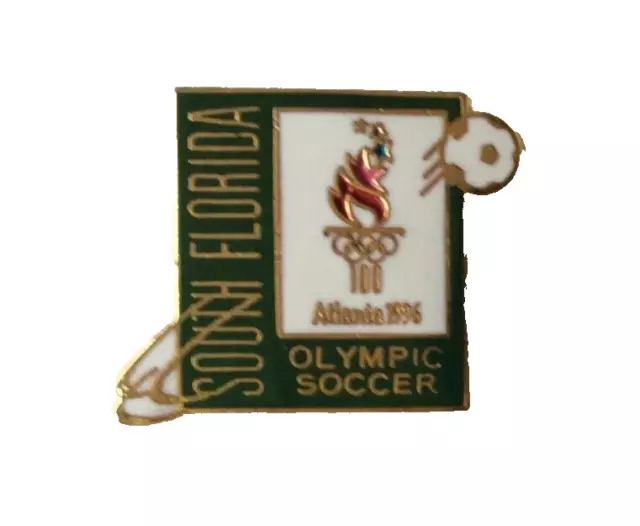 Atlanta Summer Olympics 1996 Soccer Badge