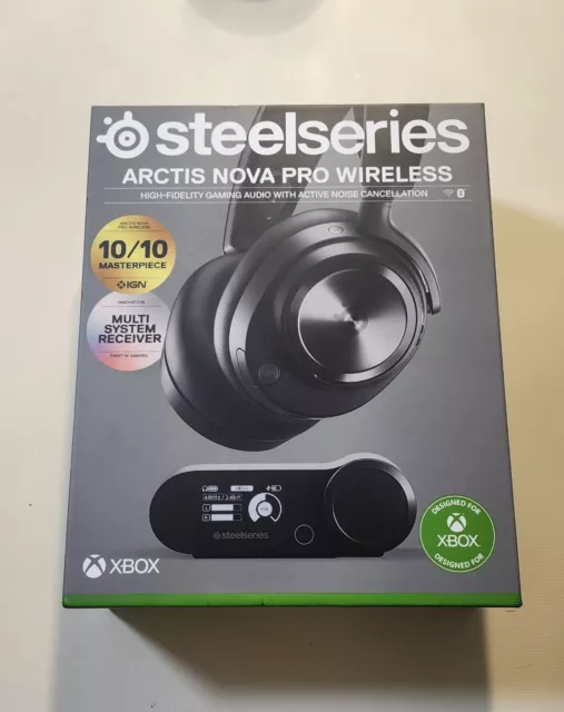SteelSeries Arctis Nova Pro Wireless Multi-System Gaming Headset Xbox PC PS4/5
